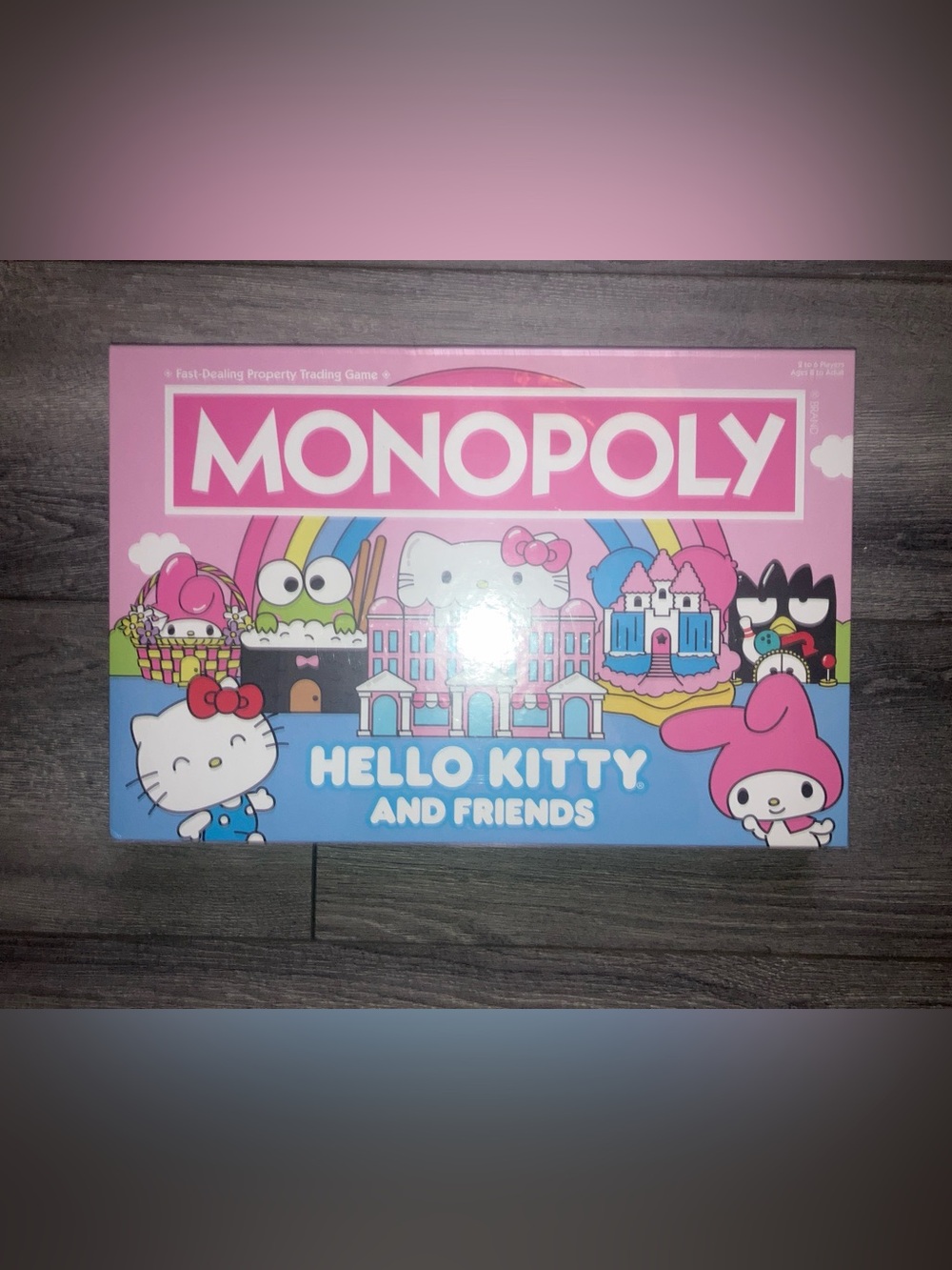Monopoly Hello Kitty and Friends Edition - Pink & Blue Box